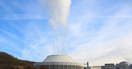 Das Kernkraftwerk Neckarwestheim. Am 15. April soll Block 2 vom Netz gehen. Das Kernkraftwerk Neckarwestheim. Am 15. April soll Block 2 vom Netz gehen.