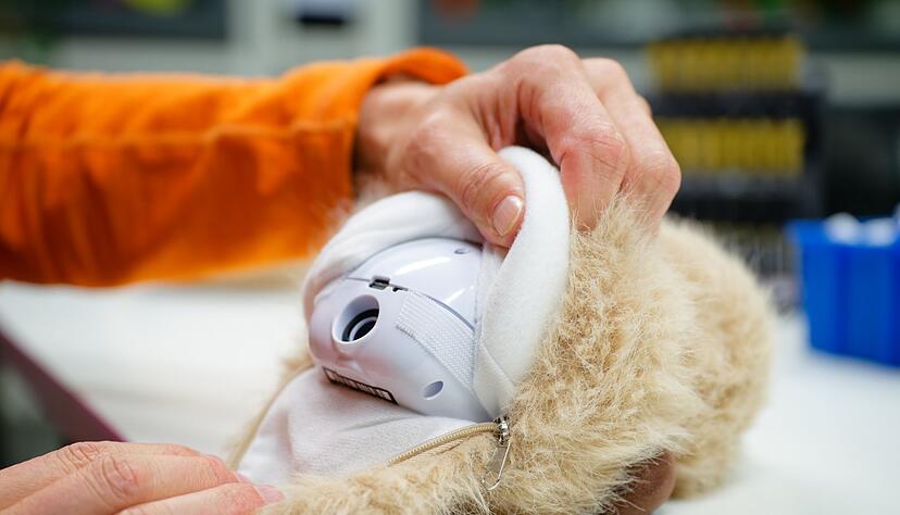 Zieht man den «Booboos» das Fell ab, wird das technische Innenleben sichtbar. Zieht man den «Booboos» das Fell ab, wird das technische Innenleben sichtbar.