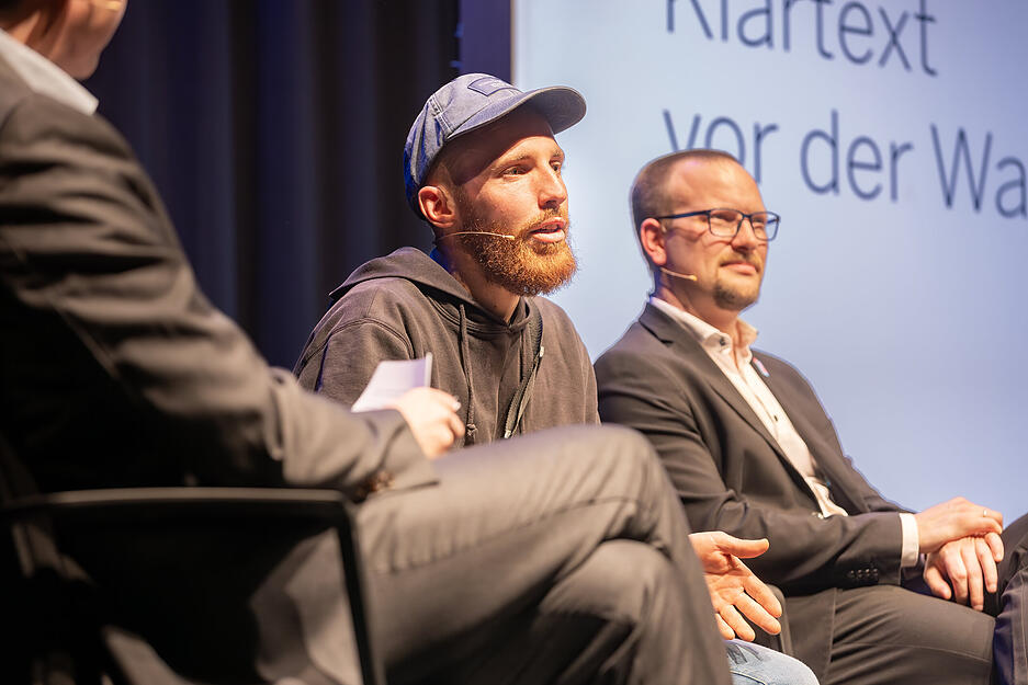 Beim Wahlforum in Heilbronn pr&auml;sentieren die Kandidaten ihre wirtschaftspolitischen Konzepte.
