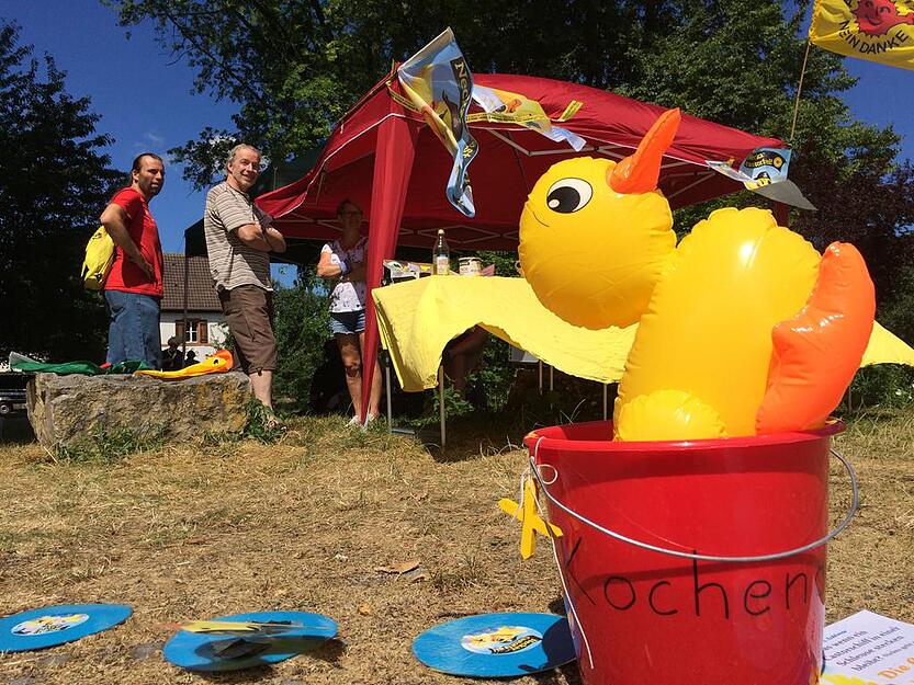 Protest gegen Castortransport auf dem Neckar | 26.6.