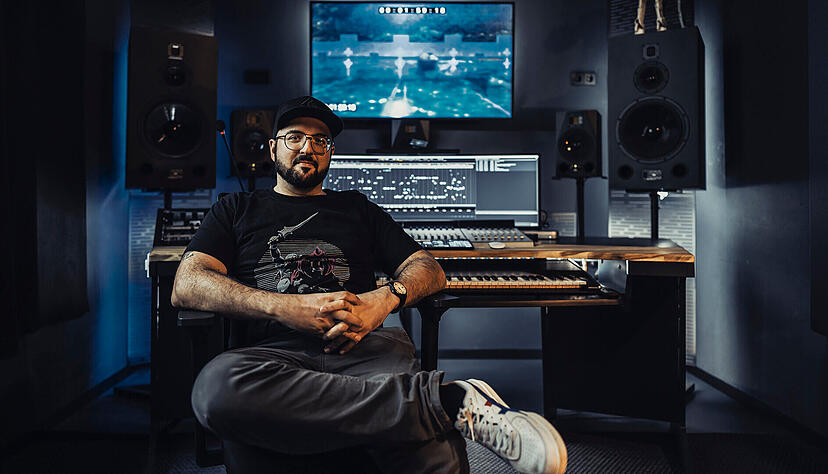 Kann KI den Menschen ersetzen? Antonio Lopes, einer der Gründer des Heilbronner Film- und Synchronsstudio Hnywood, glaubt das nicht.