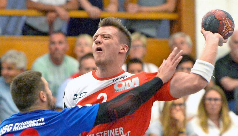 Valentin Weckerle tat mit sechs Treffern vor allem dem Gegner weh.
Foto: Berger Valentin Weckerle tat mit sechs Treffern vor allem dem Gegner weh.
Foto: Berger