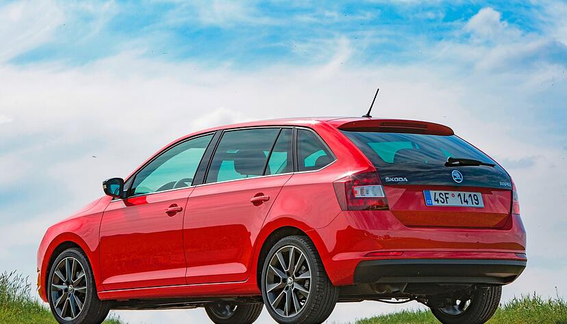 Verabschiedet: Den Rapid baut Skoda nicht mehr - weder als Fließhecklimousine noch als Spaceback (Bild).