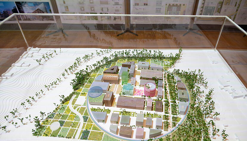 Heilbronn,  Siegervorstellung Architektur für KI-Park
