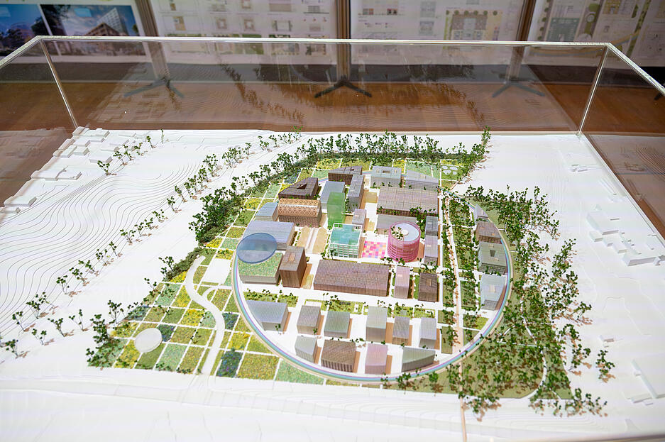 Heilbronn,  Siegervorstellung Architektur für KI-Park