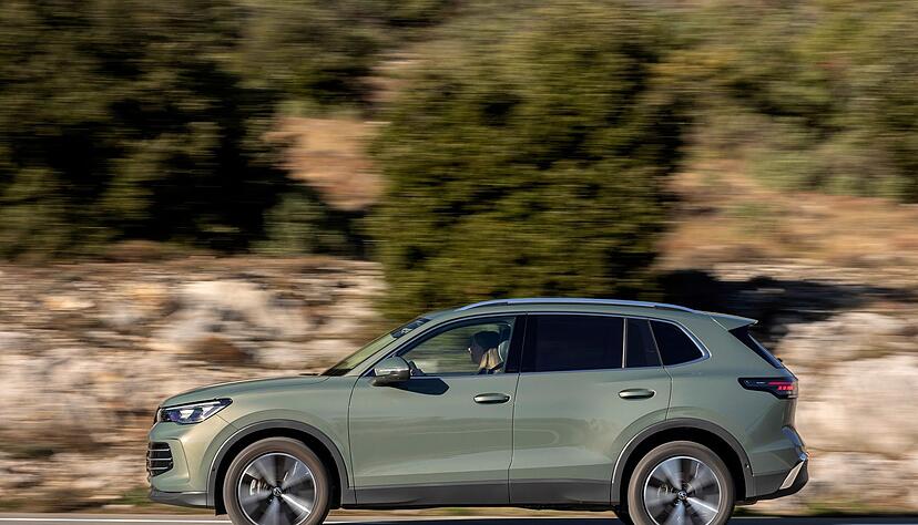 Er ist gewachsen: Der Tiguan der dritten Generation ist drei Zentimeter länger als sein Vorgänger. Er ist gewachsen: Der Tiguan der dritten Generation ist drei Zentimeter länger als sein Vorgänger.