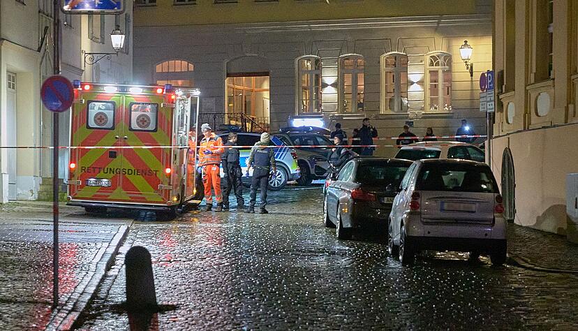 Auch ein Rettungswagen war vor Ort.