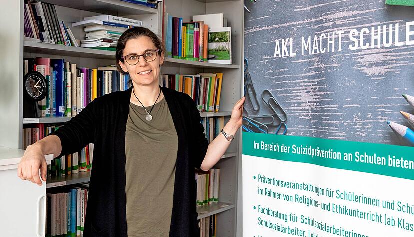 Caroline Hornberger ist die neue Leiterin des Arbeitskreises Leben (AKL) für Menschen in Lebenskrisen und bei Selbsttötungsgefahr.