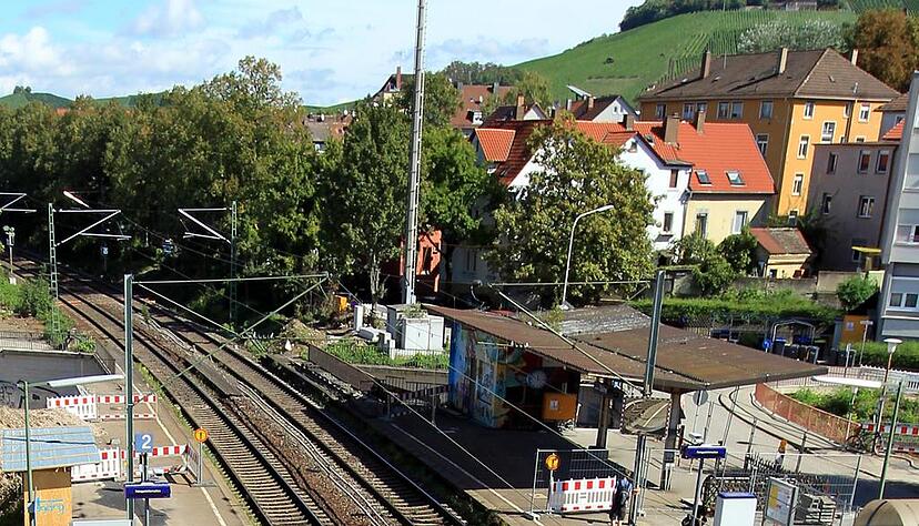 Der Vorfall ereignete sich im Gleisbereich des DB-Haltepunktes Heilbronn-S&uuml;lmertor. Foto: ArchivVeigel