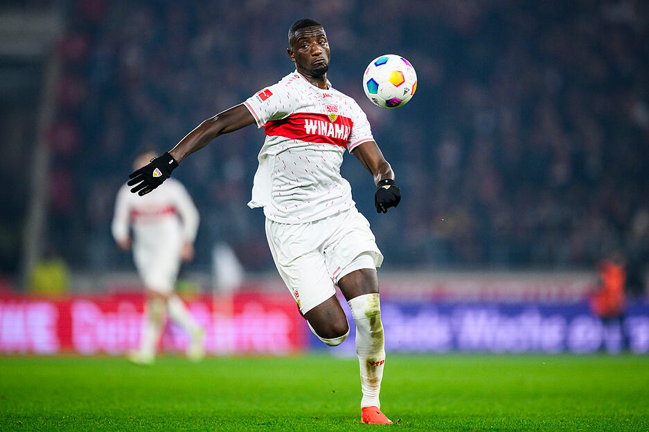 Serhou Guirassy ist beim VfB Stuttgart in der Saison 2023/24 ein wichtiger Bestandteil.