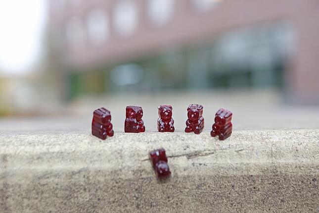 Gummibärchen selbst herstellen in der Experimenta Heilbronn