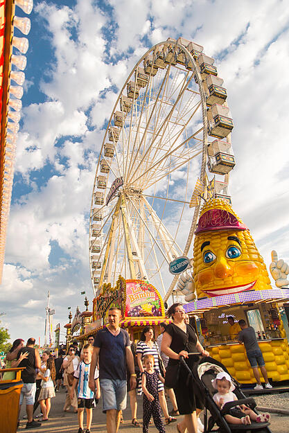 Letzter Tag auf dem Heilbronner Volksfest Letzter Tag auf dem Heilbronner Volksfest