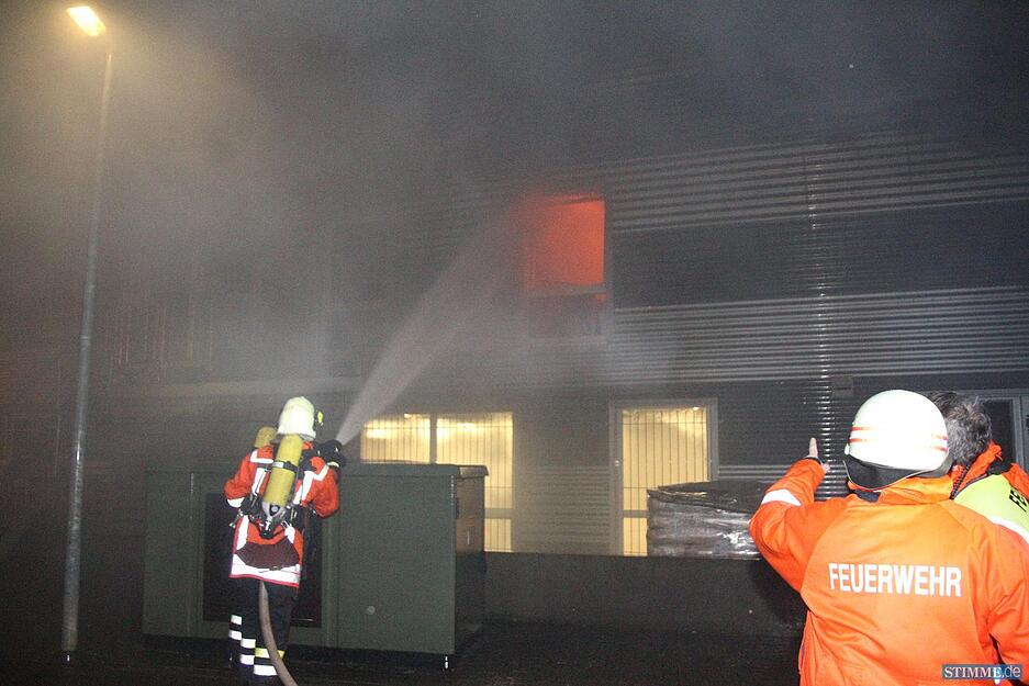 Brand in Wolpertshausen