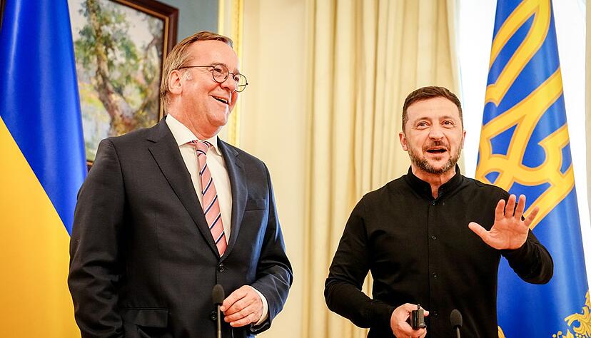 Ukraine-Krieg - Pistorius in Kiew