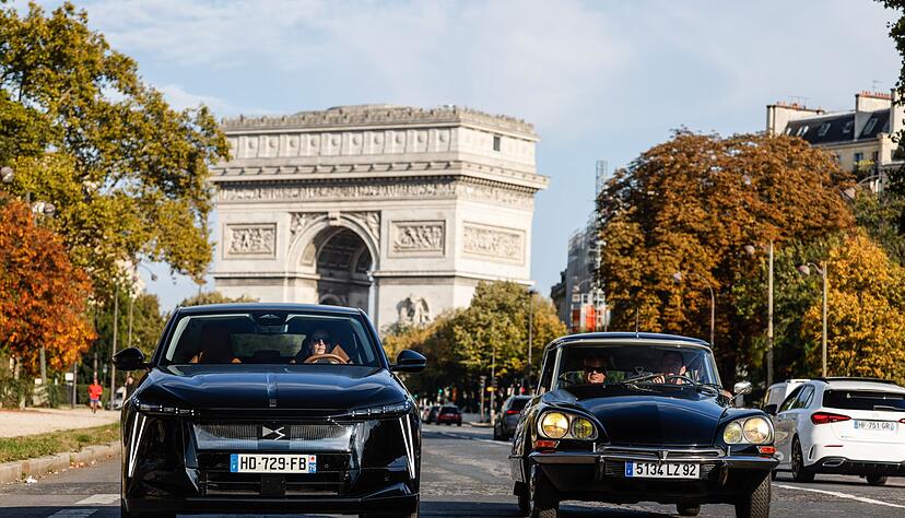 Ah, die Verwandtschaft: Mittlerweile hat der Stellantis-Konzern aus DS eine Submarke mit eigenen Modellen (l) gemacht.
