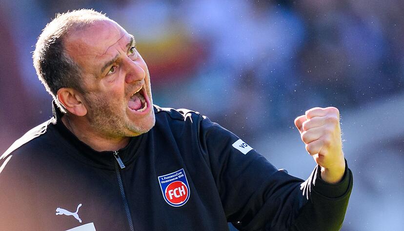 Der Glaube bei Frank Schmidt und dem FCH ist zur&uuml;ck.