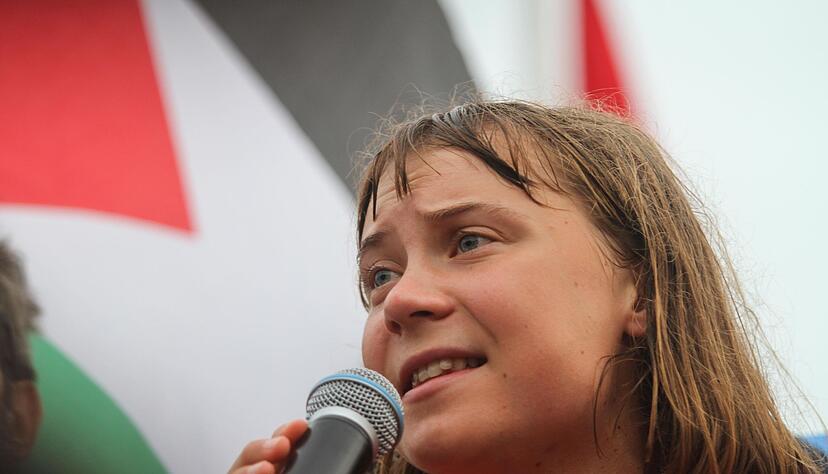 Erneut ist Greta Thunberg an Bord eines der Schiffe der Flotte. (Archivbild)