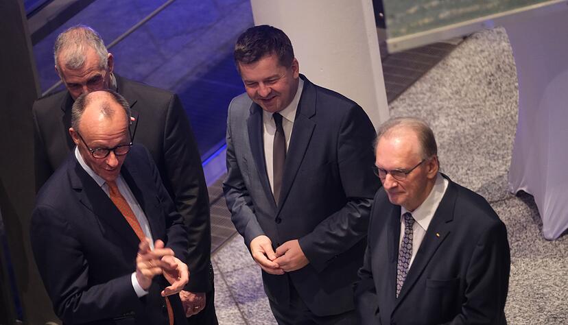 Merz sieht Grund f&uuml;r Zuversicht.