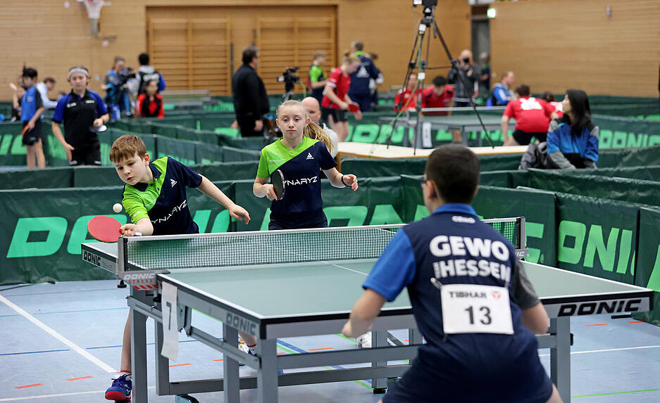 Tischtennis Deutsche U15Meisterschaft in Bad Friedrichshall STIMME.de