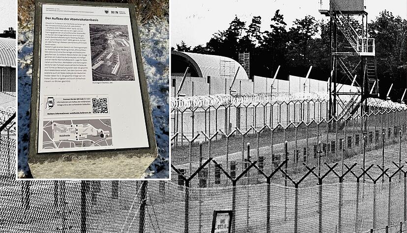 Auf der Heilbronner Waldheide, einem ehemaligen Atomwaffen-Stützpunkt der US-Army, können sich Besucher an zwölf neuen Info-Stelen über die bewegte Geschichte des Areals informieren. Auf der Heilbronner Waldheide, einem ehemaligen Atomwaffen-Stützpunkt der US-Army, können sich Besucher an zwölf neuen Info-Stelen über die bewegte Geschichte des Areals informieren.