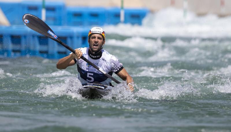 Hat sich als Weltcup-Vierter das Olympia-Ticket gesichert: Slalom-Kanute Hannes Aigner. Foto (Archiv): Li Ming/Xinhua Hat sich als Weltcup-Vierter das Olympia-Ticket gesichert: Slalom-Kanute Hannes Aigner. Foto (Archiv): Li Ming/Xinhua