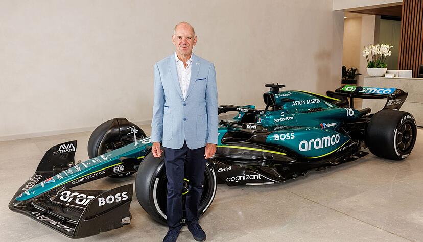 Adrian Newey wird neuer Teamchef bei Aston Martin. (Archivfoto) Adrian Newey wird neuer Teamchef bei Aston Martin. (Archivfoto)