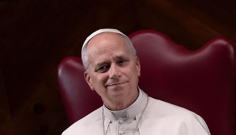 Wirbt f&uuml;r mehr Klimaschutz: Papst Leo.