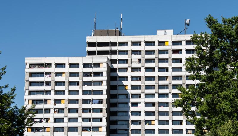 Das Iduna-Zentrum im Stadtzentrum. Bei mehreren größeren privaten Feiern haben sich in Göttingen mehrere Menschen mit dem neuartigen Coronavirus infiziert.