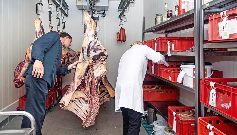 Ist die Ware im Fleischk&uuml;hlhaus richtig etikettiert?