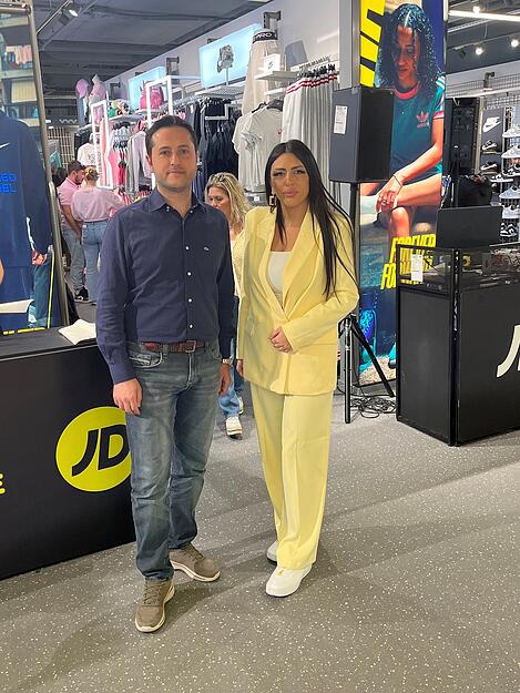 April: JD-Filiale des britischen Sportmode-Einzelhandelsunternehmens ist in der Stadtgalerie er&ouml;ffnet.