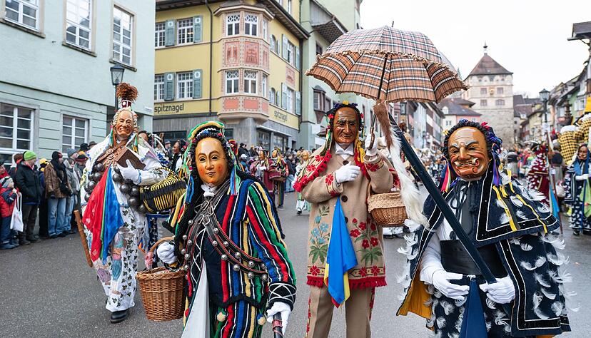 Hunderttausende Narren waren w&auml;hrend der Fastnacht auf den Stra&szlig;en Baden-W&uuml;rttembergs unterwegs. (Foto-Archiv)