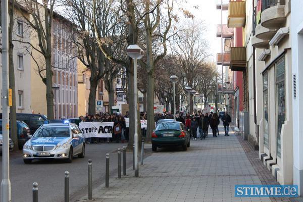 Anti-Acta-Demo Heilbronn | 25.02.