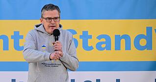 Der CDU-Politiker Roderich Kiesewetter fordert immer wieder eine neue gr&ouml;&szlig;ere Unterst&uuml;tzung f&uuml;r die Ukraine in ihrem Kampf gegen den russischen Angriffskrieg. (Archivbild)