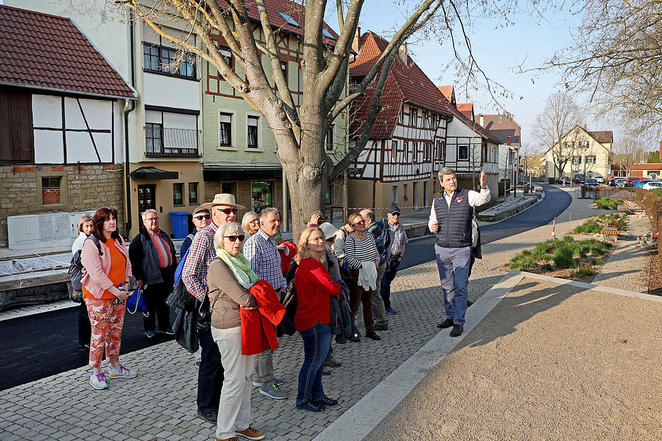 Leserführung über das Gartenschaugelände Eppingen