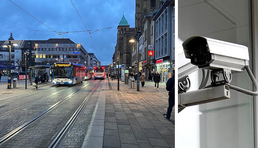 Der Marktplatz in Heilbronn soll künftig videoüberwacht werden. Der Marktplatz in Heilbronn soll künftig videoüberwacht werden.