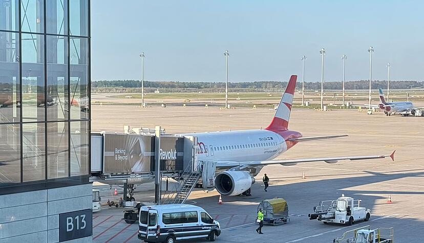 In der Maschine vom Typ A320 der Austrian Airlines hat ein Abschiebeh&auml;ftling randaliert.