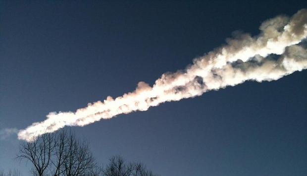 Ein Meteor schlug im russischen Tscheljabinsk ein. Foto: dpa Ein Meteor schlug im russischen Tscheljabinsk ein. Foto: dpa