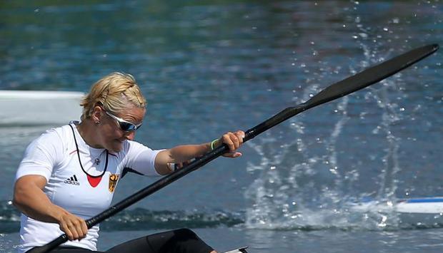 Silke H&ouml;rmann wurde im B-Finale Siebte &uuml;ber die 200-Meter-Distanz. Foto: Christian Charisius