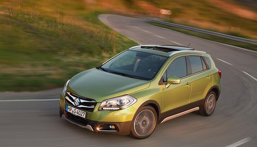 Auto mit robustem Aussehen: Doch wie stabil kriegt der SX-4 S-Cross von Suzuki als Gebrauchtwagen die Kurve?
