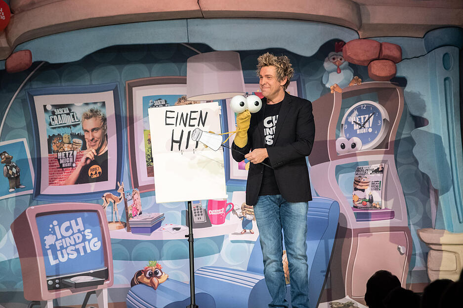 Sascha Grammel in der Harmonie Sascha Grammel in der Harmonie