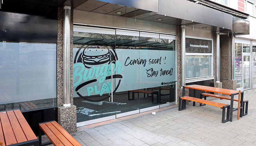 In den ehemaligen R&auml;umlichkeiten von Bambi-Schnitzel an der Heilbronner Allee &ouml;ffnet das Lokal Burger-Play.