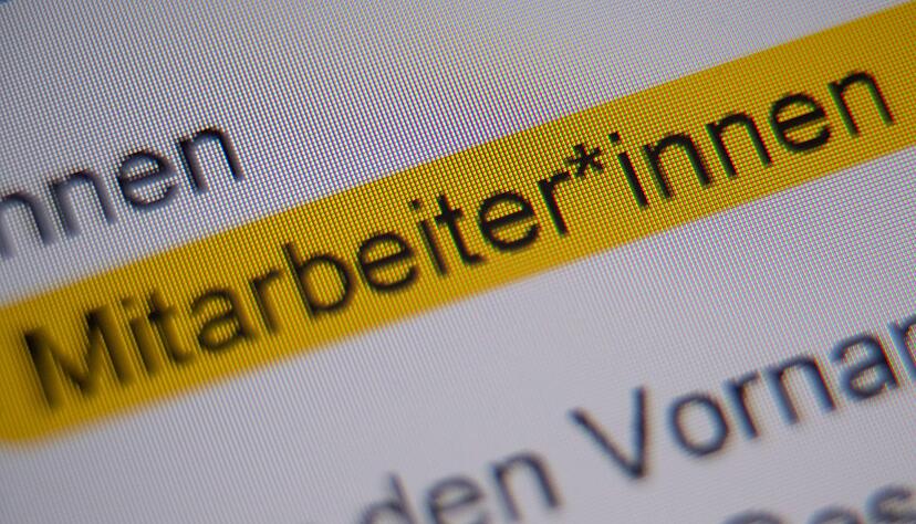 In den Bundesministerien werden keine Sonderzeichen f&uuml;r geschlechtergerechte Formulierungen verwendet. (Symbolbild)