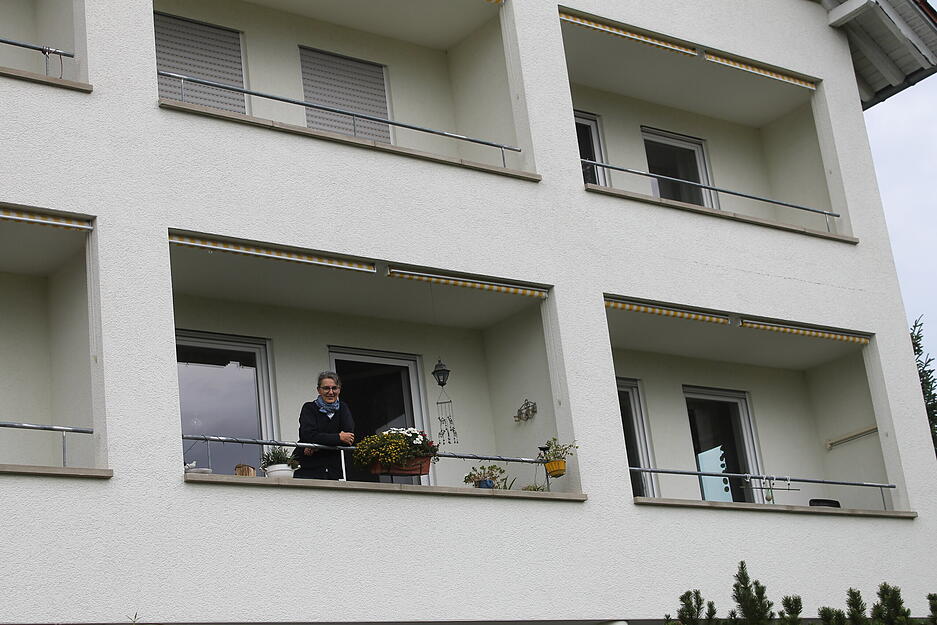 Schwester Walchs Lieblingsort ist ihr Balkon in der Schwestern-WG.