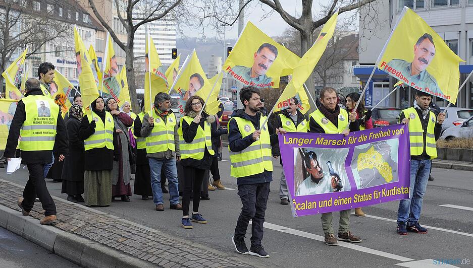 Demo in Heilbronn Demo in Heilbronn