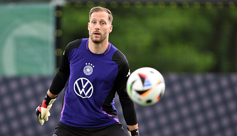 Oliver Baumann ist bei der EM 2024 dabei, hatte aber noch keinen Einsatz im DFB-Dress. Oliver Baumann ist bei der EM 2024 dabei, hatte aber noch keinen Einsatz im DFB-Dress.