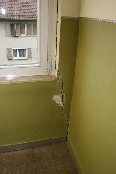 Heilbronner Haus sinkt ab