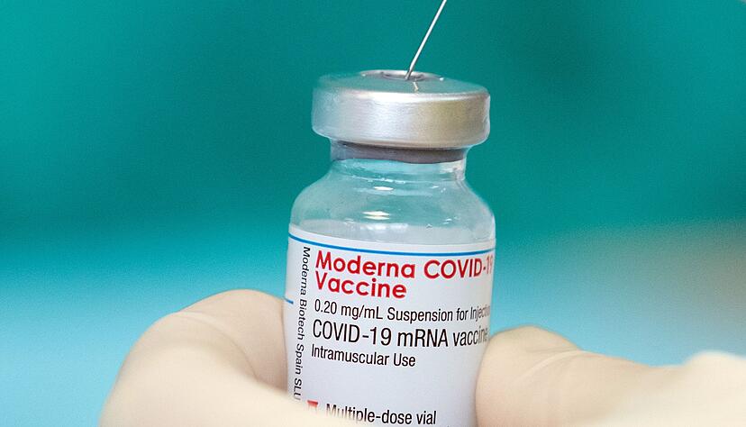 Impfstoff des Herstellers Moderna. Impfstoff des Herstellers Moderna.