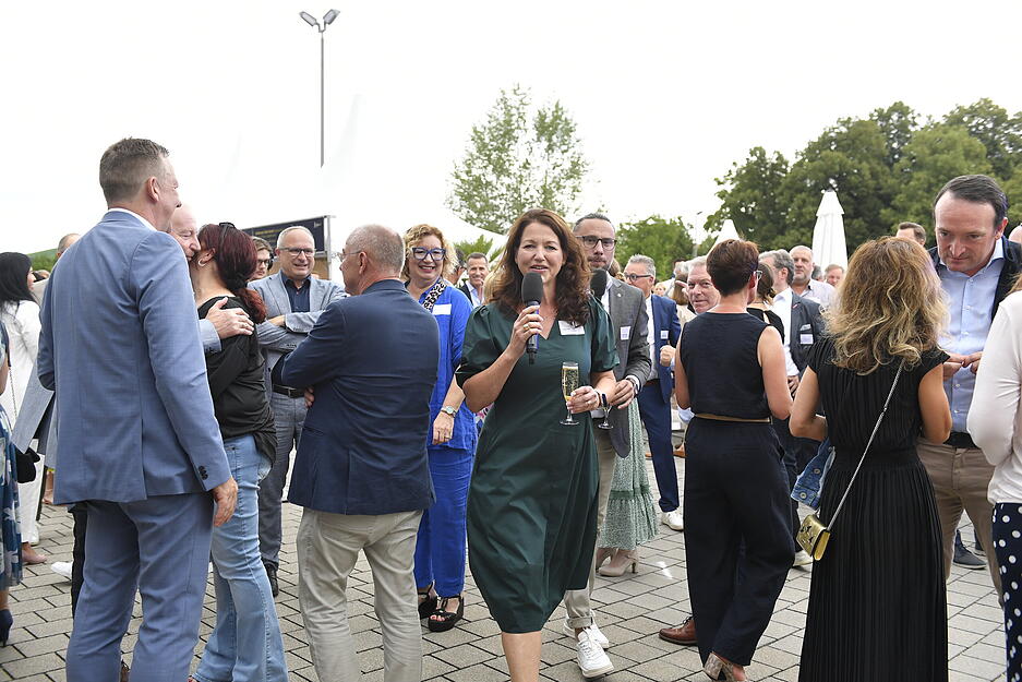 Sommernacht der Wirtschaft im Stimme-Druckzentrum in Heilbronn.