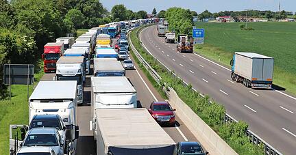 Die Planungen zum A6-Ausbau stocken weiter. Der einst anvisierte Baustart im Jahr 2023 ist in weite Ferne gerückt. Jetzt erscheint 2029 oder 2030 realistisch. Foto: Reichert