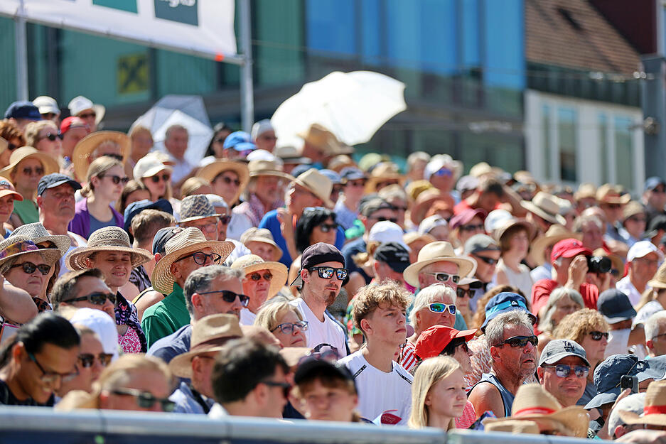 Rund 1500 Zuschauer waren vor Ort.